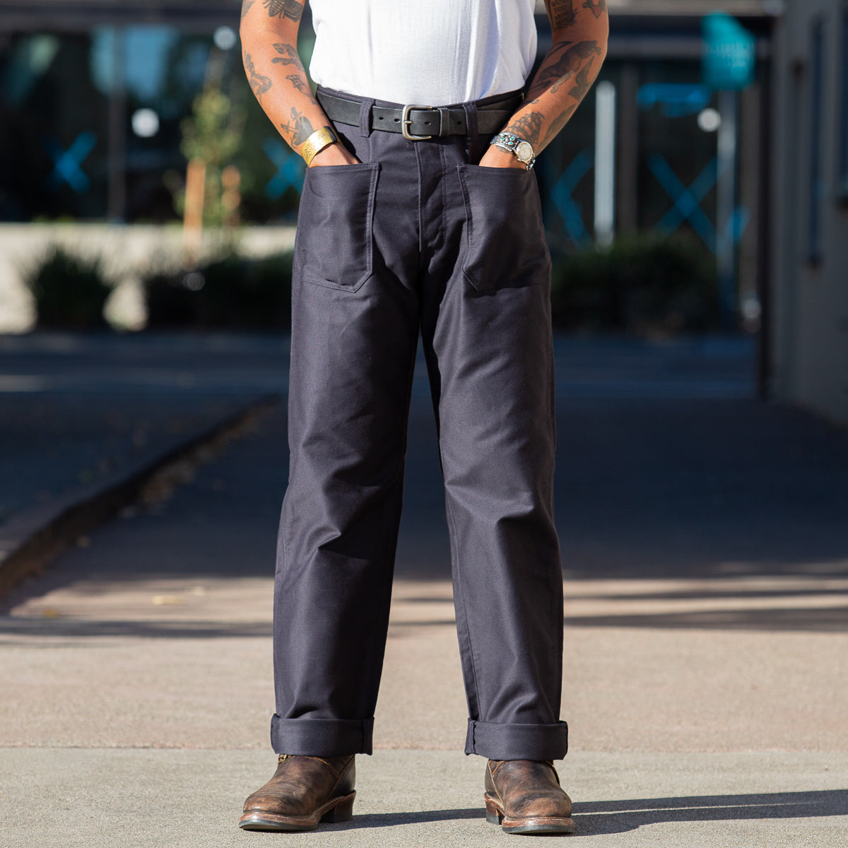 The Real McCoy's USN N-1 Trousers Modify - Navy - Standard & Strange