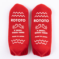 RoToTo Pile Socks Slipper - Red - Standard & Strange