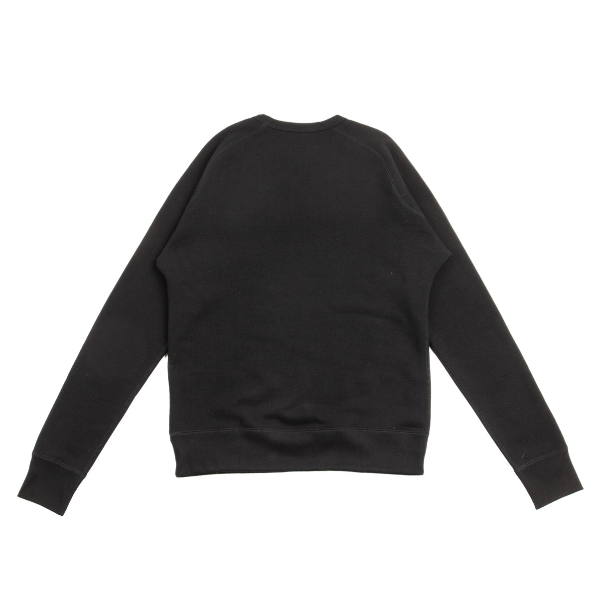 Standard & Strange Wakayama Special Loopwheel Raglan Crewneck Sweatshirt - Black - Standard & Strange