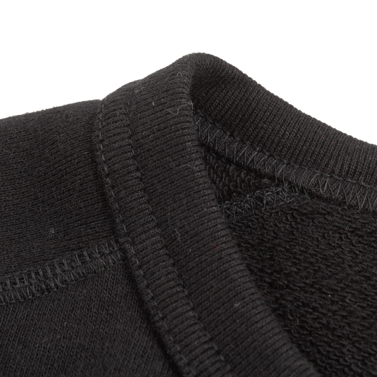 Standard & Strange Wakayama Special Loopwheel Raglan Crewneck Sweatshirt - Black - Standard & Strange