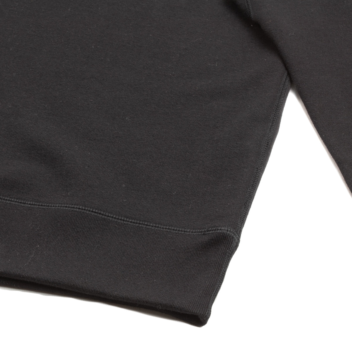 Standard & Strange Wakayama Special Loopwheel Raglan Crewneck Sweatshirt - Black - Standard & Strange