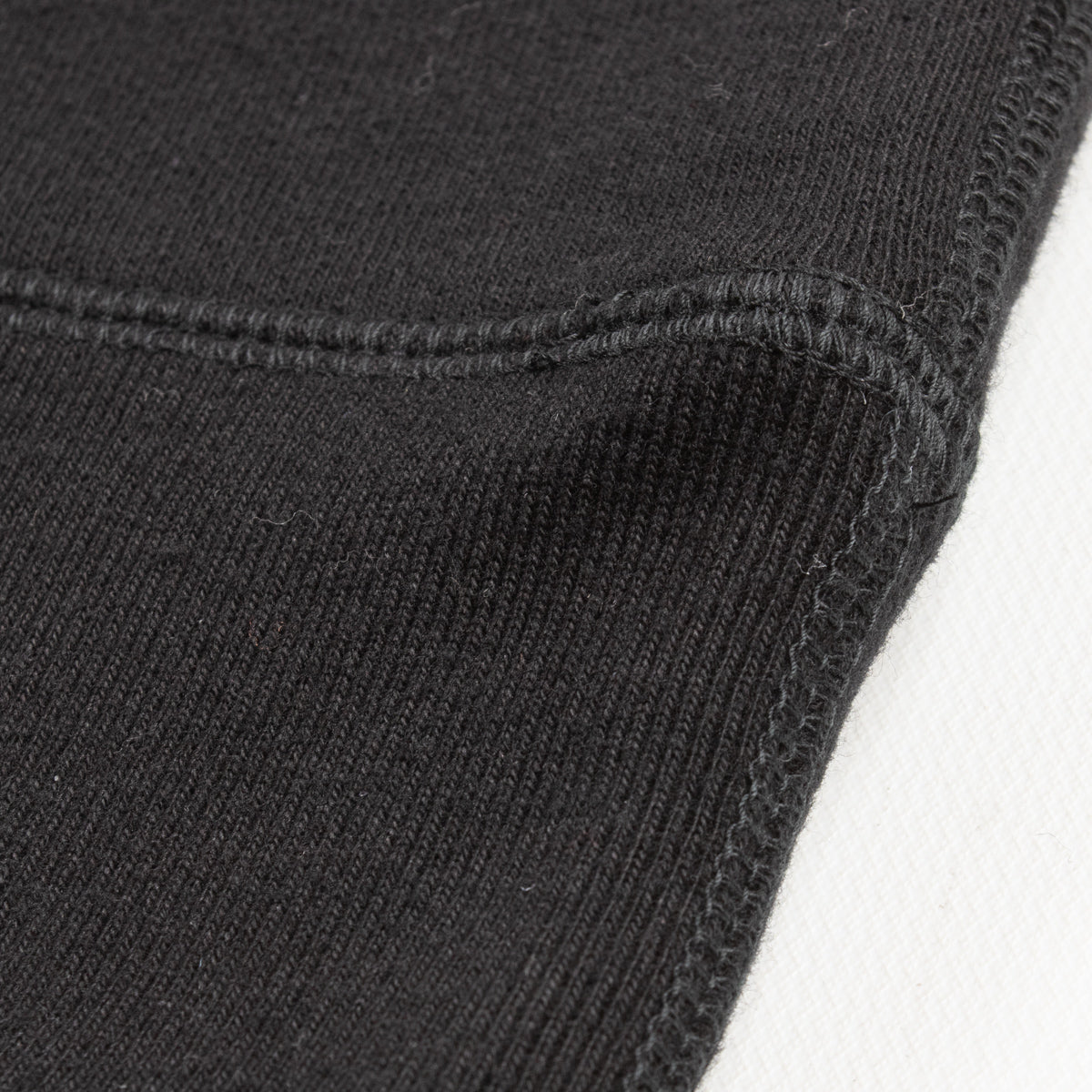 Standard & Strange Wakayama Special Loopwheel Raglan Crewneck Sweatshirt - Black - Standard & Strange