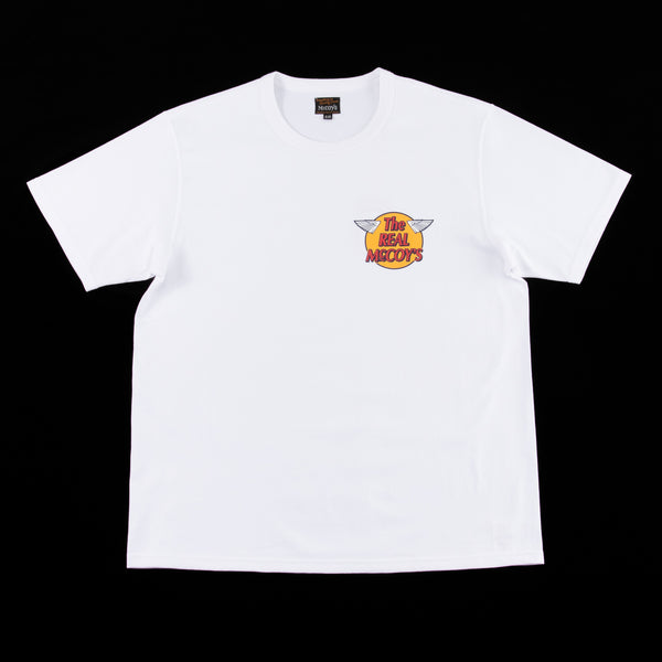 Short Sleeve Logo Tee - White