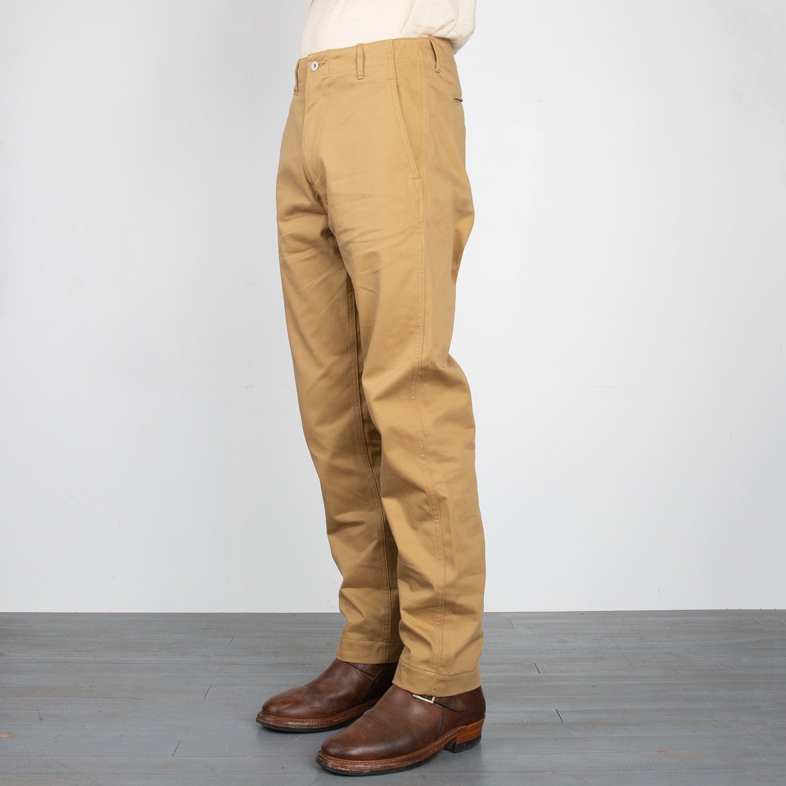 OrSlow Slim Fit Army Trouser - Khaki – Standard \u0026 Strange