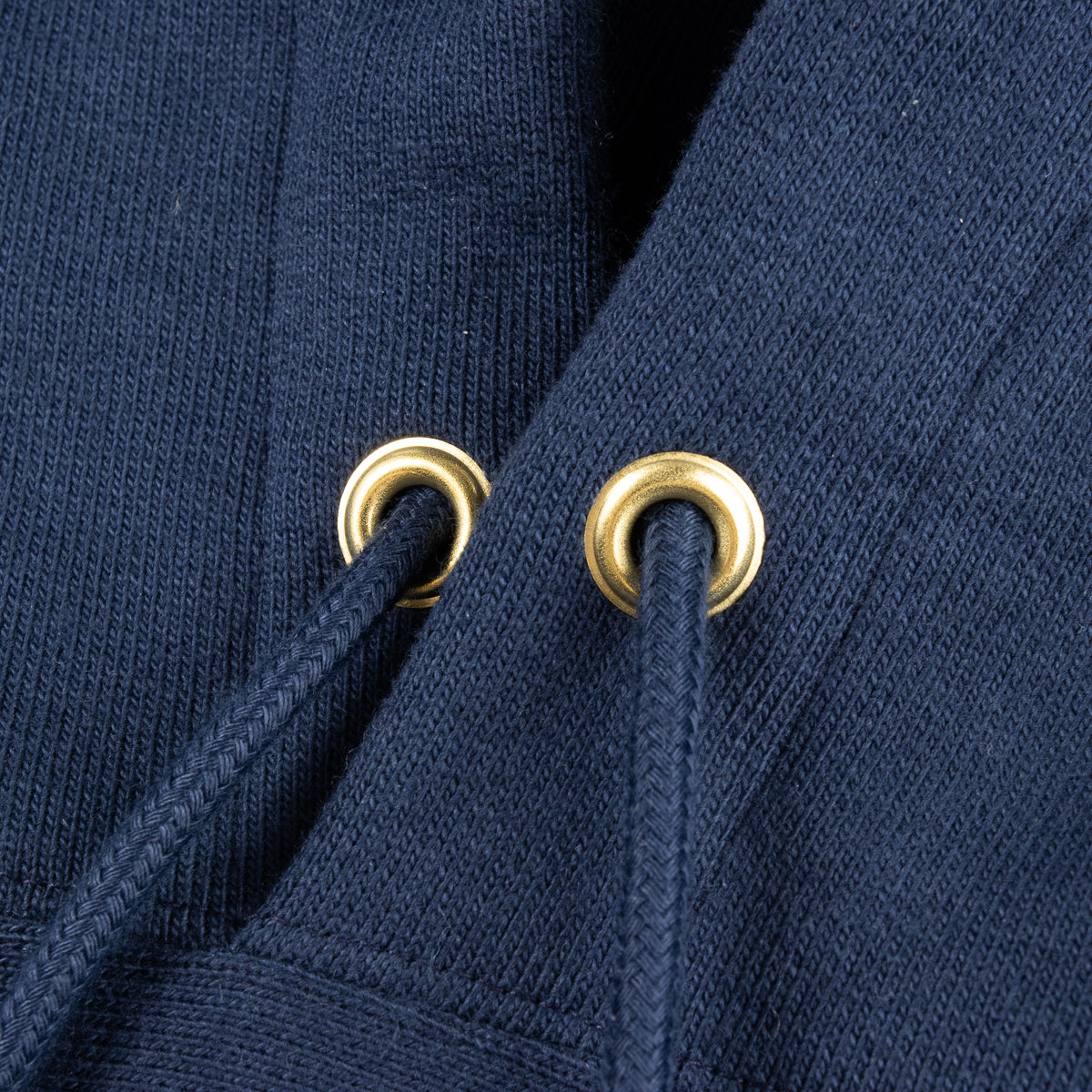 The Real McCoy's Ball Park Heavyweight Hooded Sweatshirt - Navy - Standard & Strange