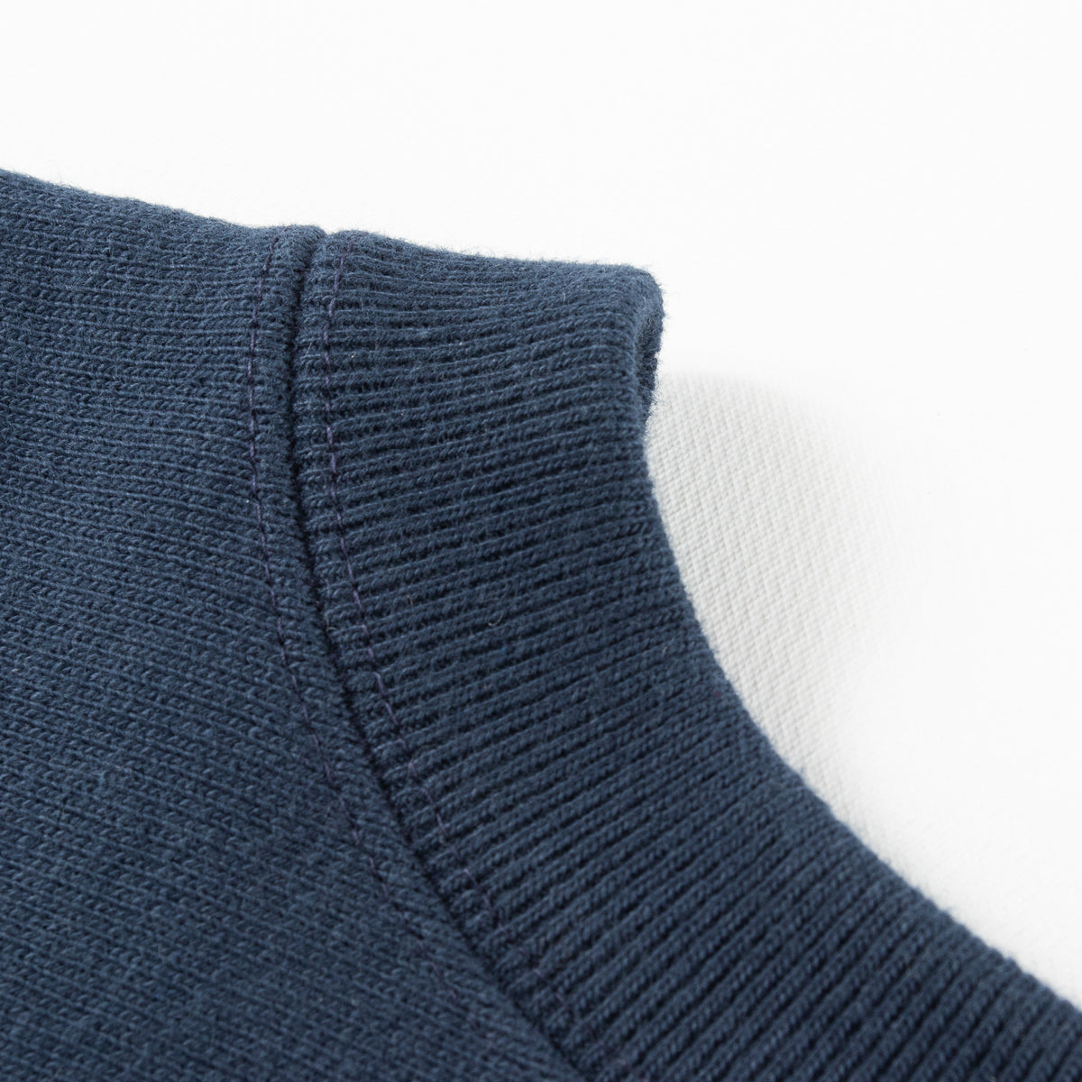 The Real McCoy's Heavyweight Crewneck Sweatshirt - Navy - Standard & Strange
