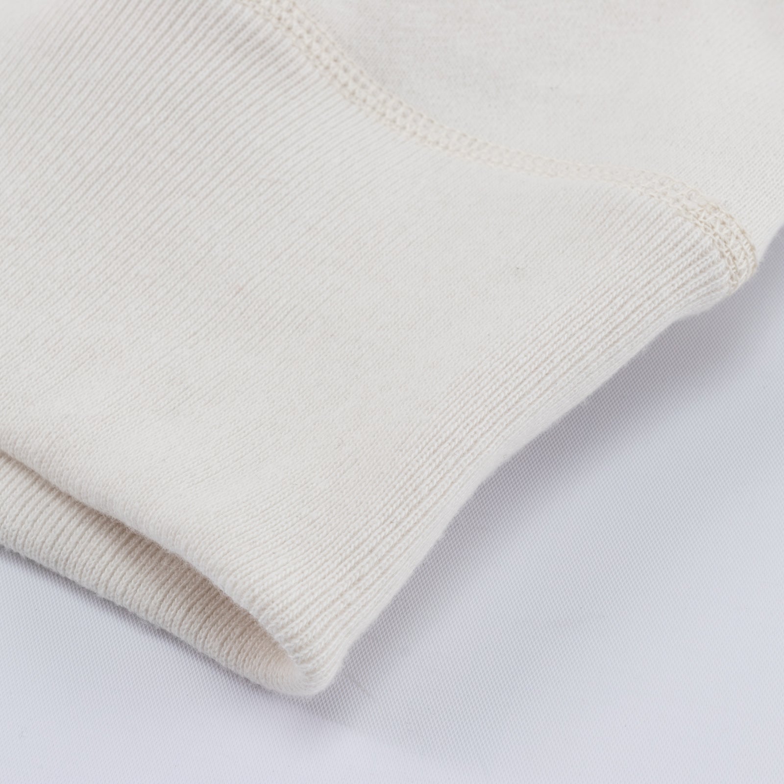 The Real McCoy's Loopwheel Crewneck Sweatshirt - Milk - Standard & Strange