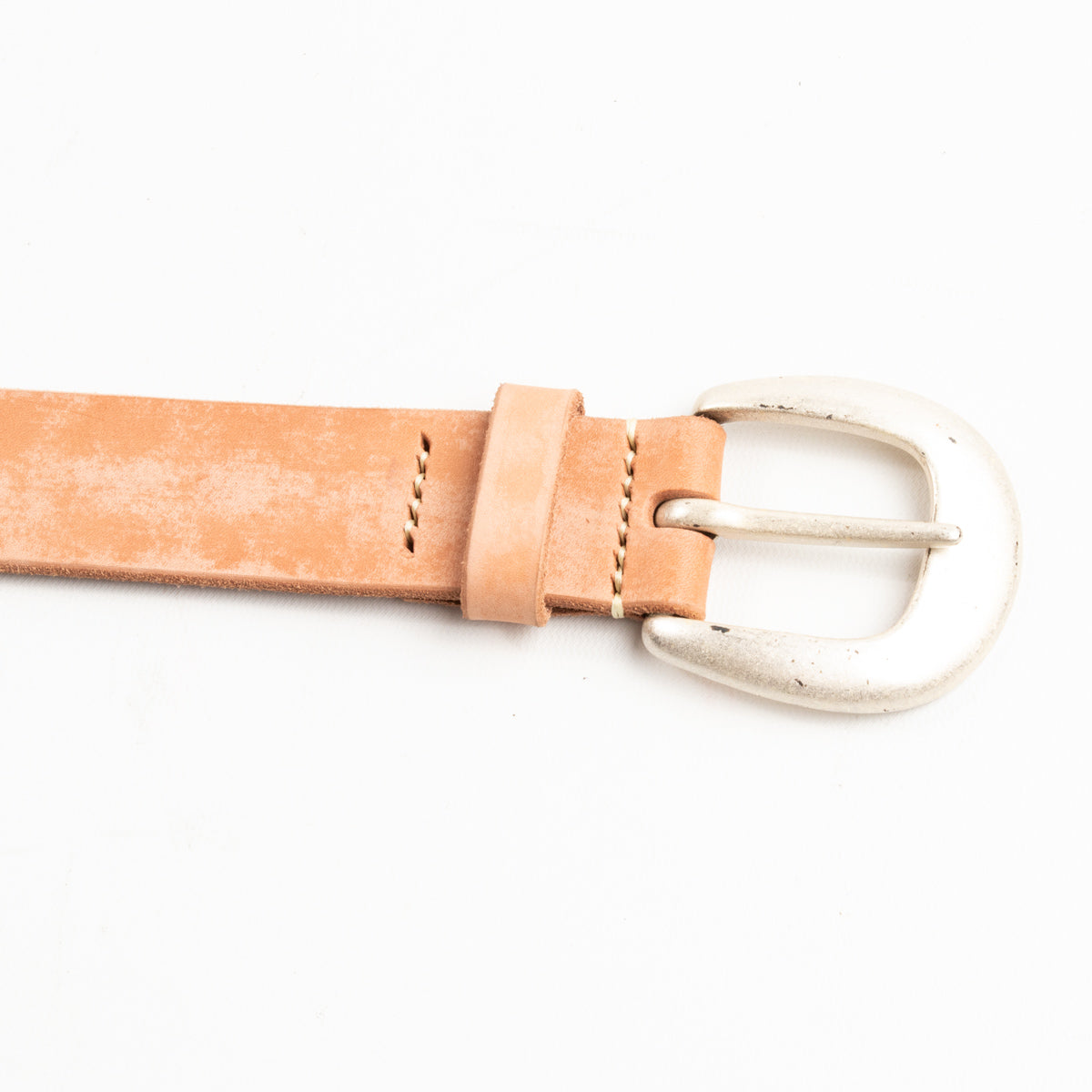 Fullcount Wild Leather Belt - Natural - Standard & Strange
