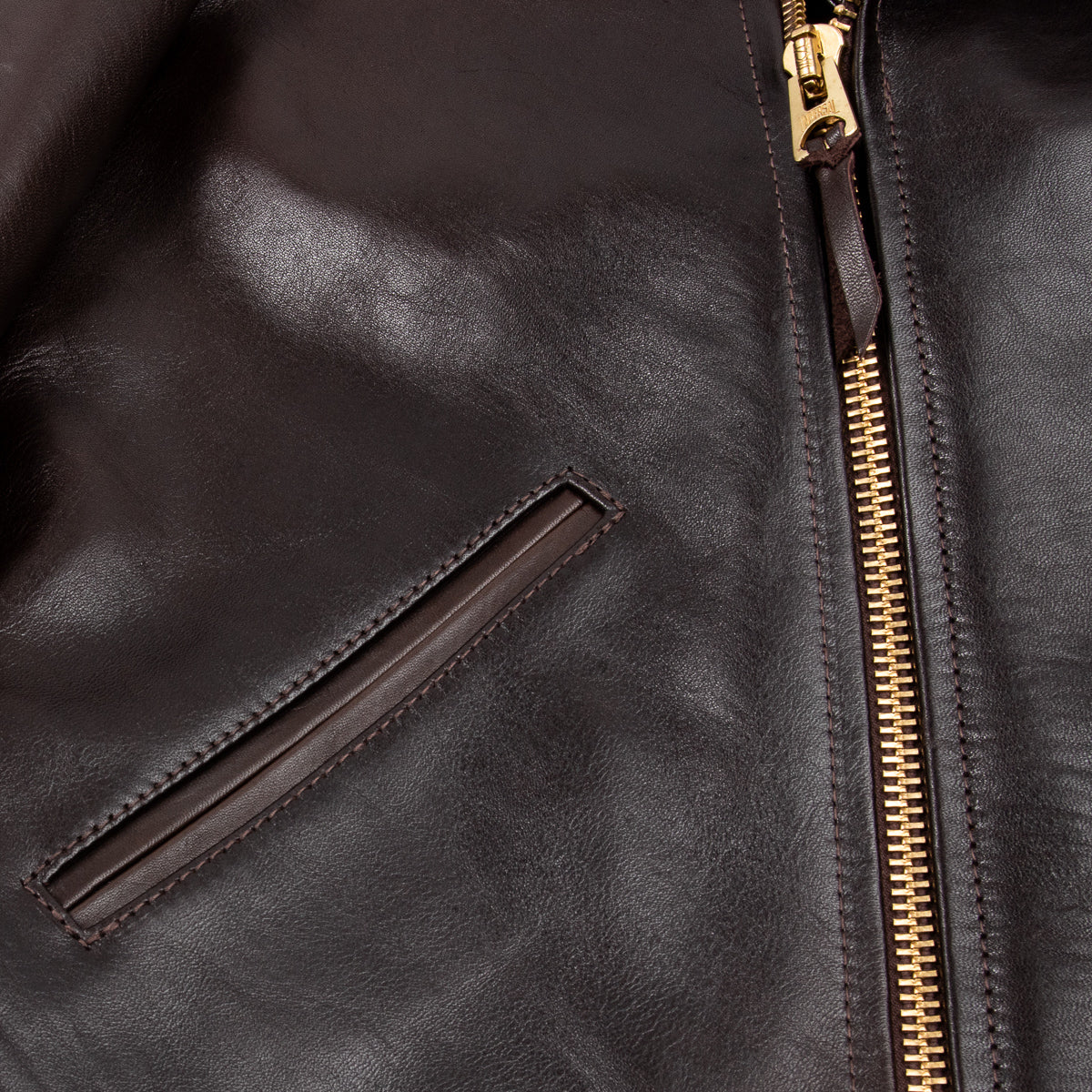 Y'2 Leather Black Hand Dyed Horsehide Double Rider Jacket (HR-56) - Standard & Strange