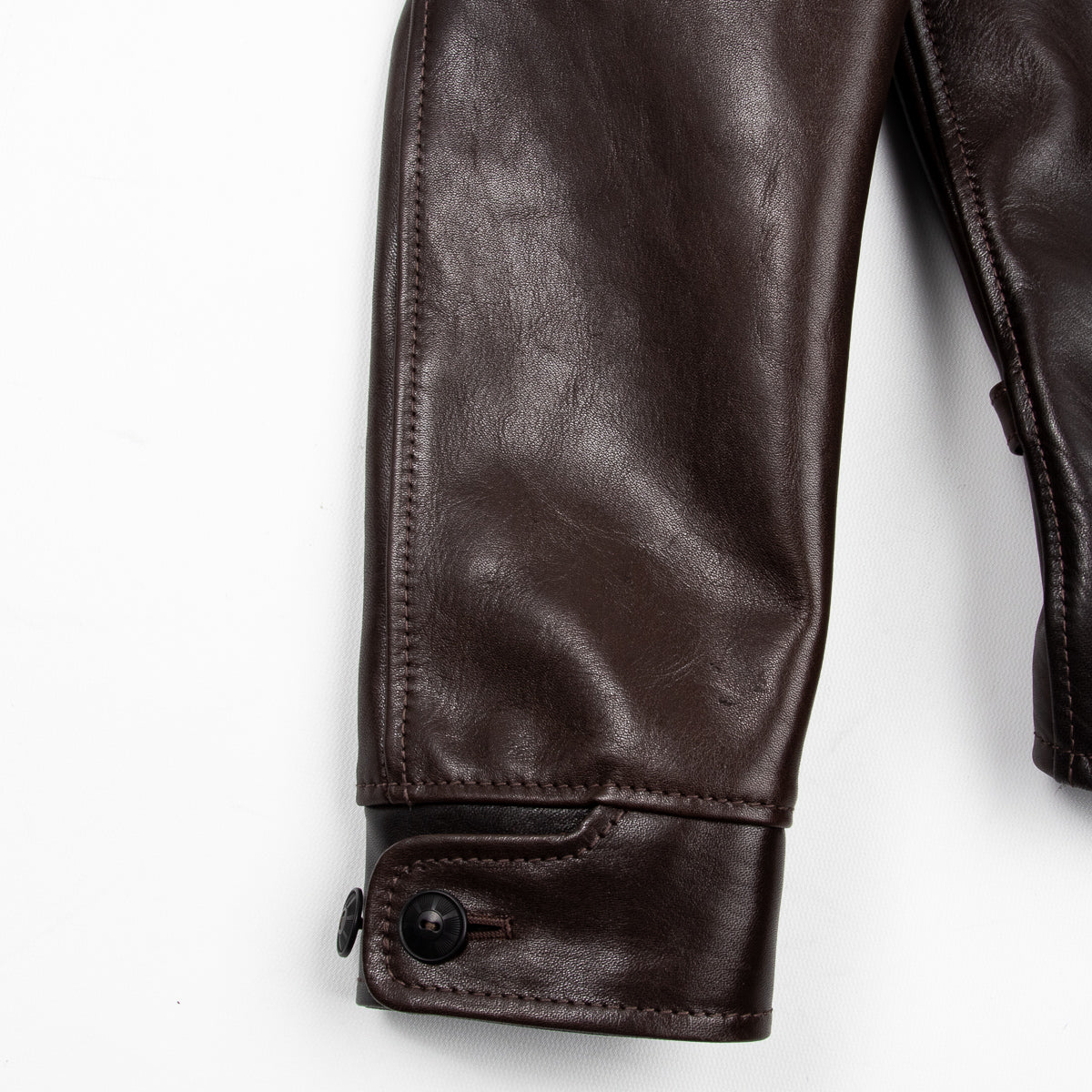 Y'2 Leather Black Hand Dyed Horsehide Double Rider Jacket (HR-56) - Standard & Strange