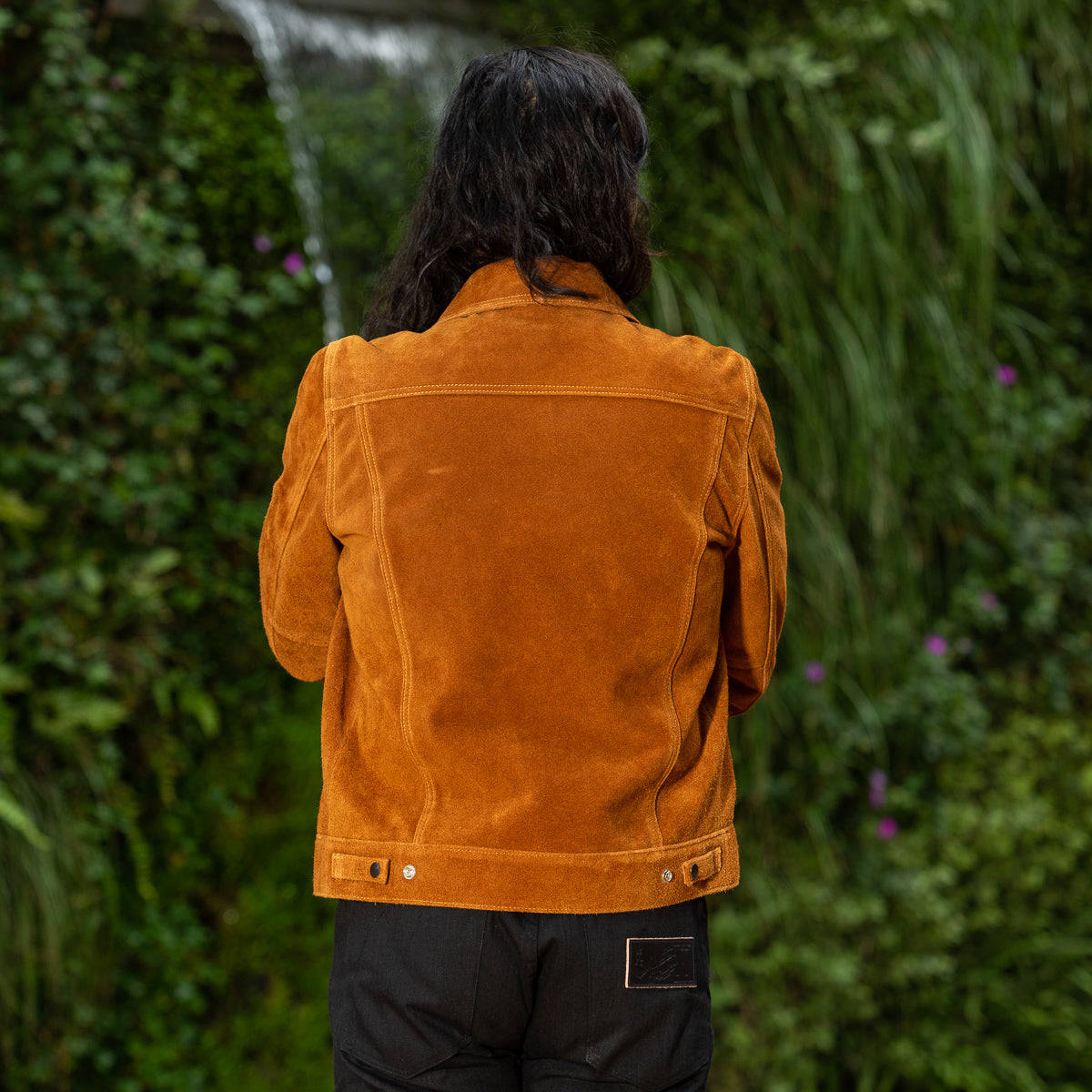 Y'2 Leather Steer Suede 3rd Type Jacket - Camel (TB-139) - Standard & Strange