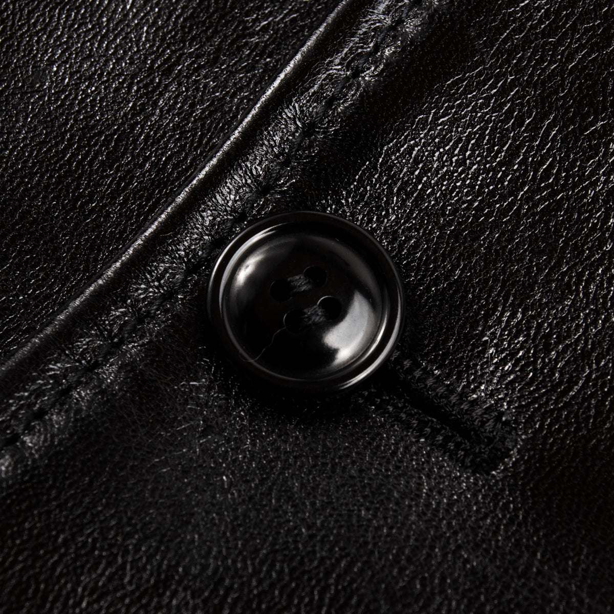 Y'2 Leather Aniline Horse N-1 Deck Jacket - Black (LN-1) - Standard & Strange