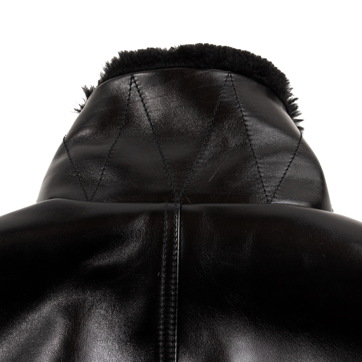 Y'2 Leather Aniline Horse N-1 Deck Jacket - Black (LN-1) - Standard & Strange