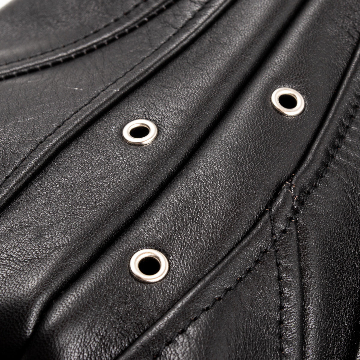 Y'2 Leather Sumi Dyed Horse Double Riders Jacket (SHR-58) - Standard & Strange