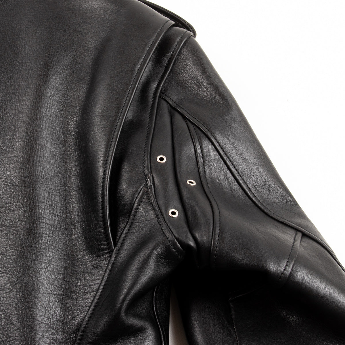 Y'2 Leather Sumi Dyed Horse Double Riders Jacket (SHR-58) - Standard & Strange