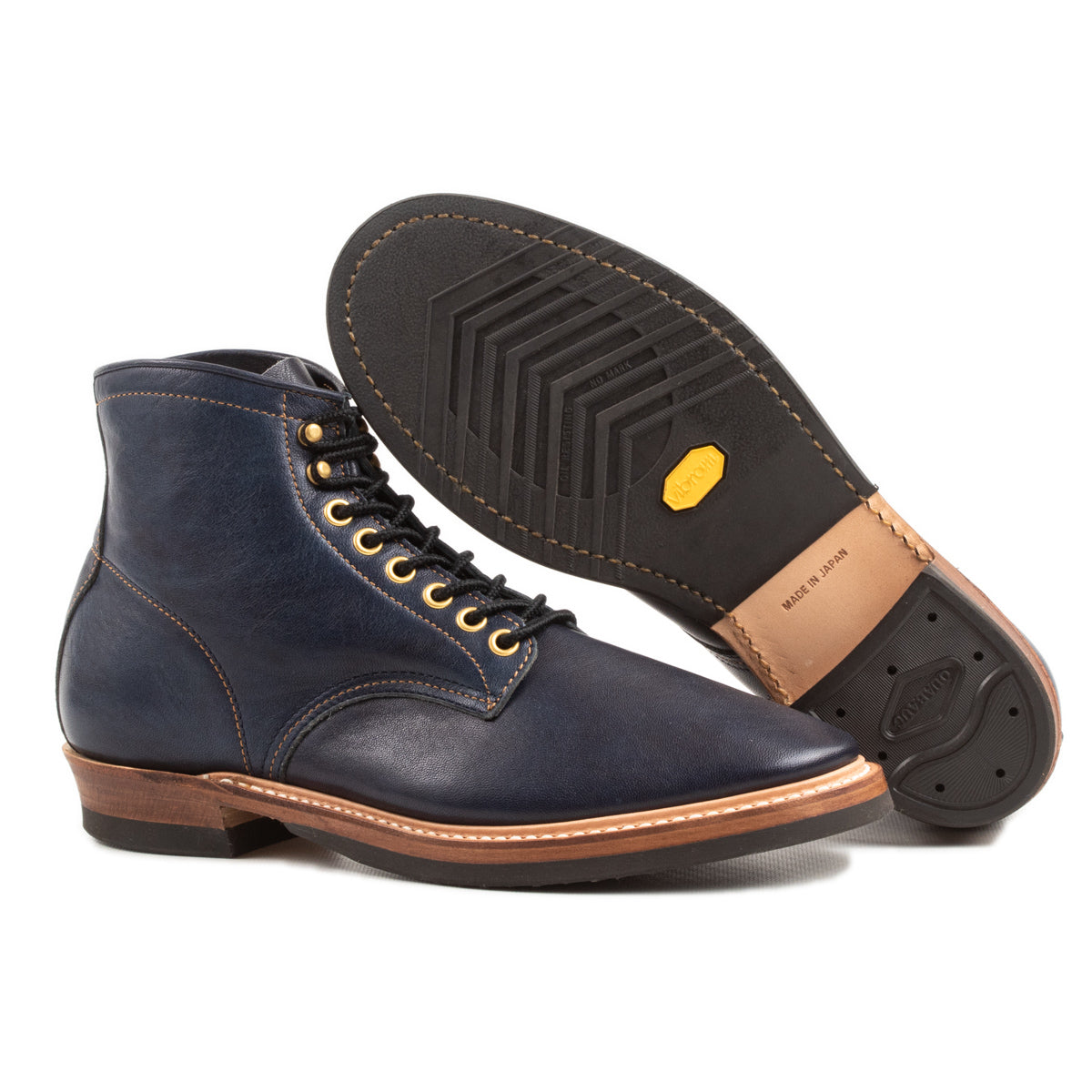 Y'2 Leather Work Boot - Indigo Horse (IS-02) - Standard & Strange