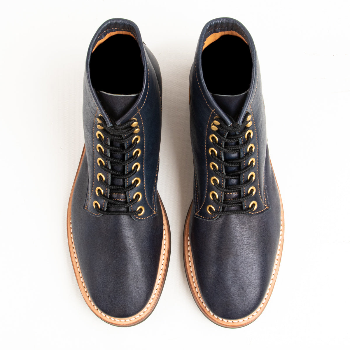 Y'2 Leather Work Boot - Indigo Horse (IS-02) - Standard & Strange