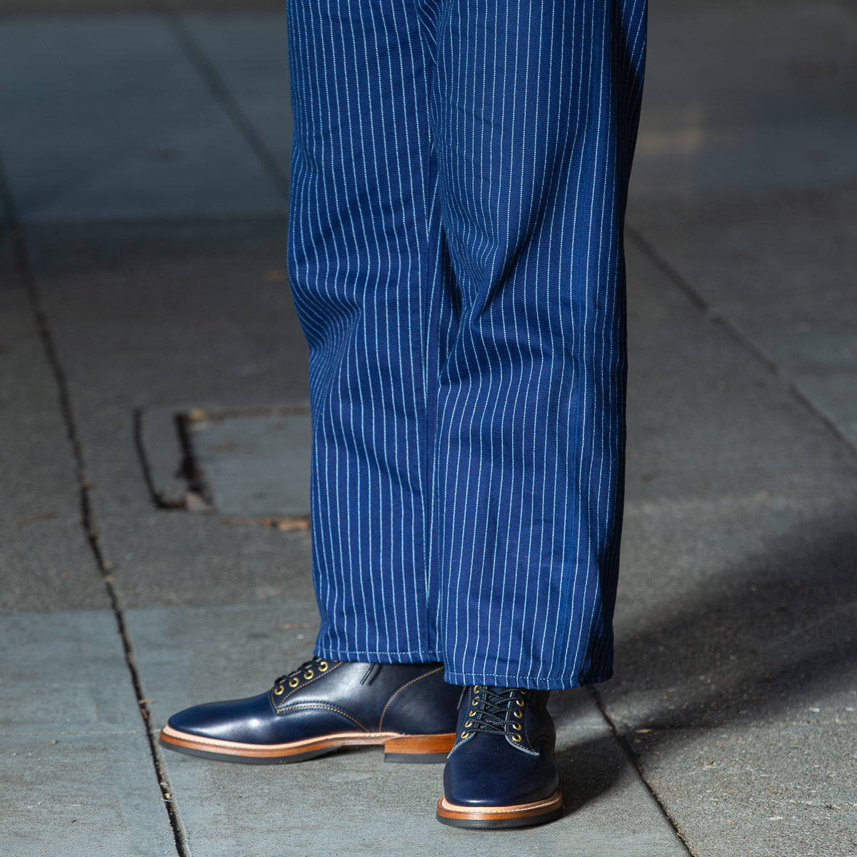 Y'2 Leather Work Boot - Indigo Horse (IS-02) - Standard & Strange