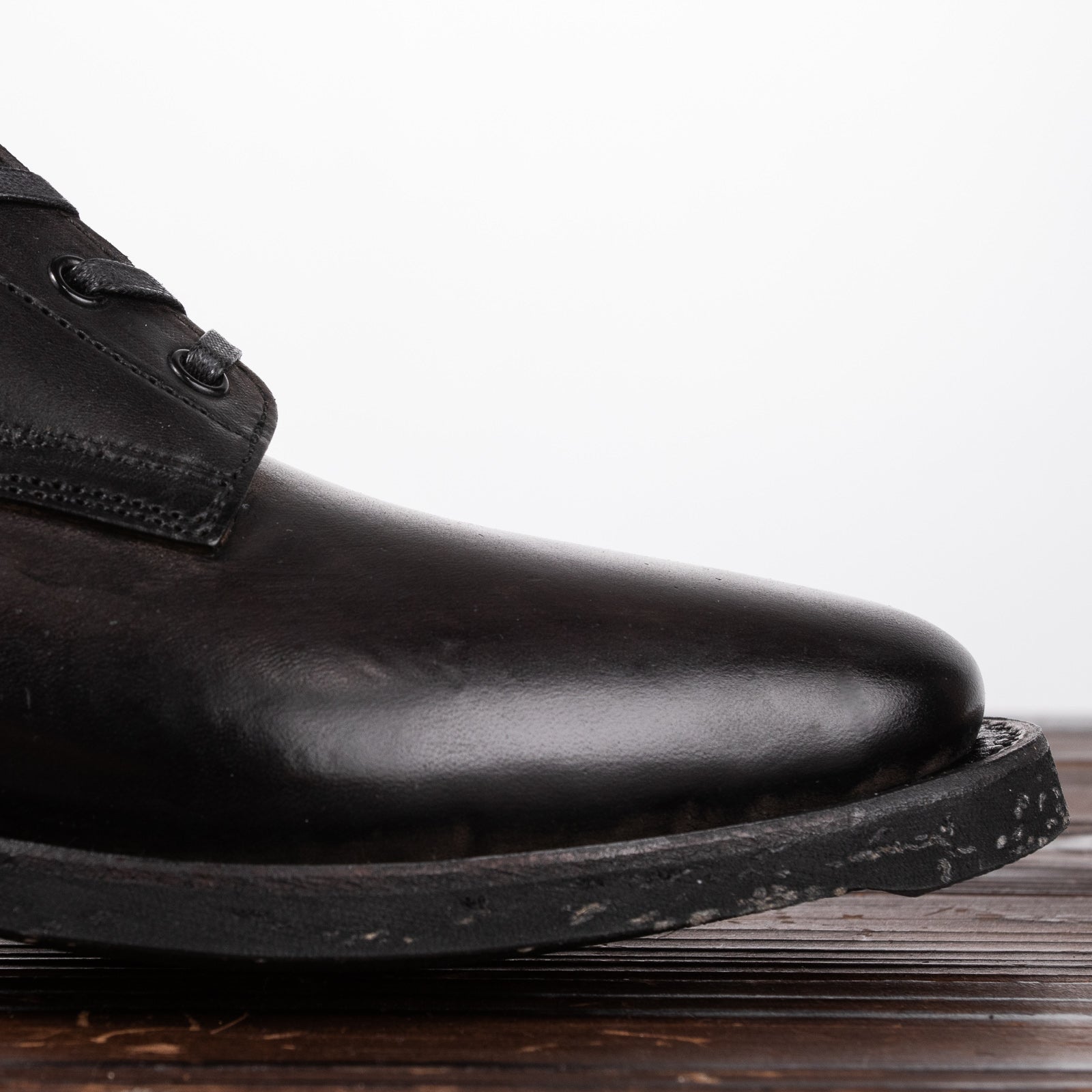 Clinch Boots Yeager Boot - Black Overdye Horsebutt - CN Last - Standard & Strange