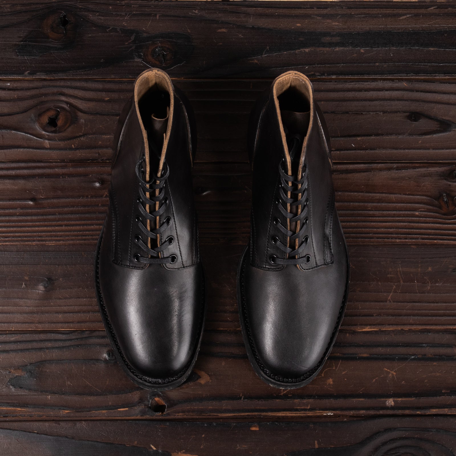 Clinch Boots Yeager Boot - Black Overdye Horsebutt - CN Last - Standard & Strange