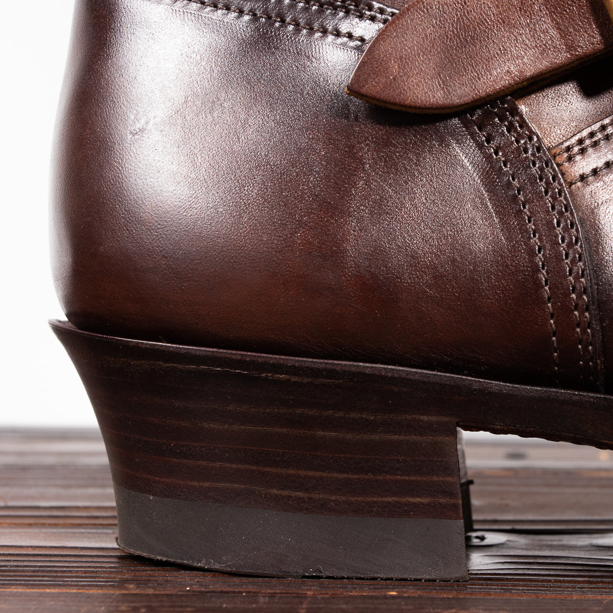 Clinch Boots Engineer Boots - Brown Overdyed Horsebutt - CN Wide Last - Standard & Strange