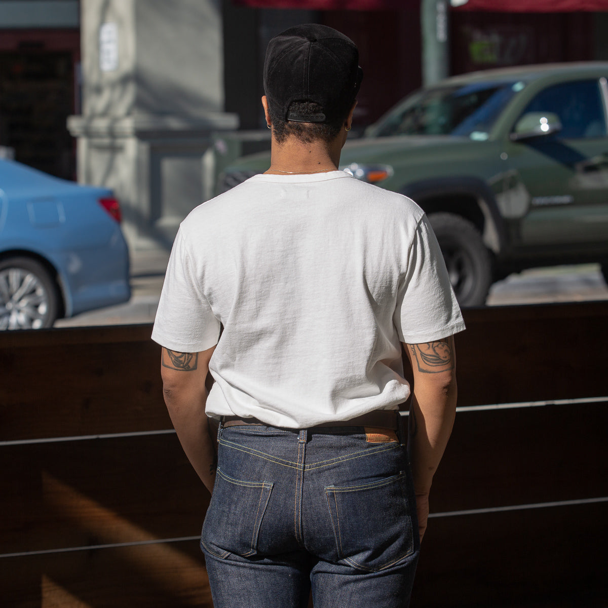 Freenote 13oz Shifter Tee - White - Standard & Strange