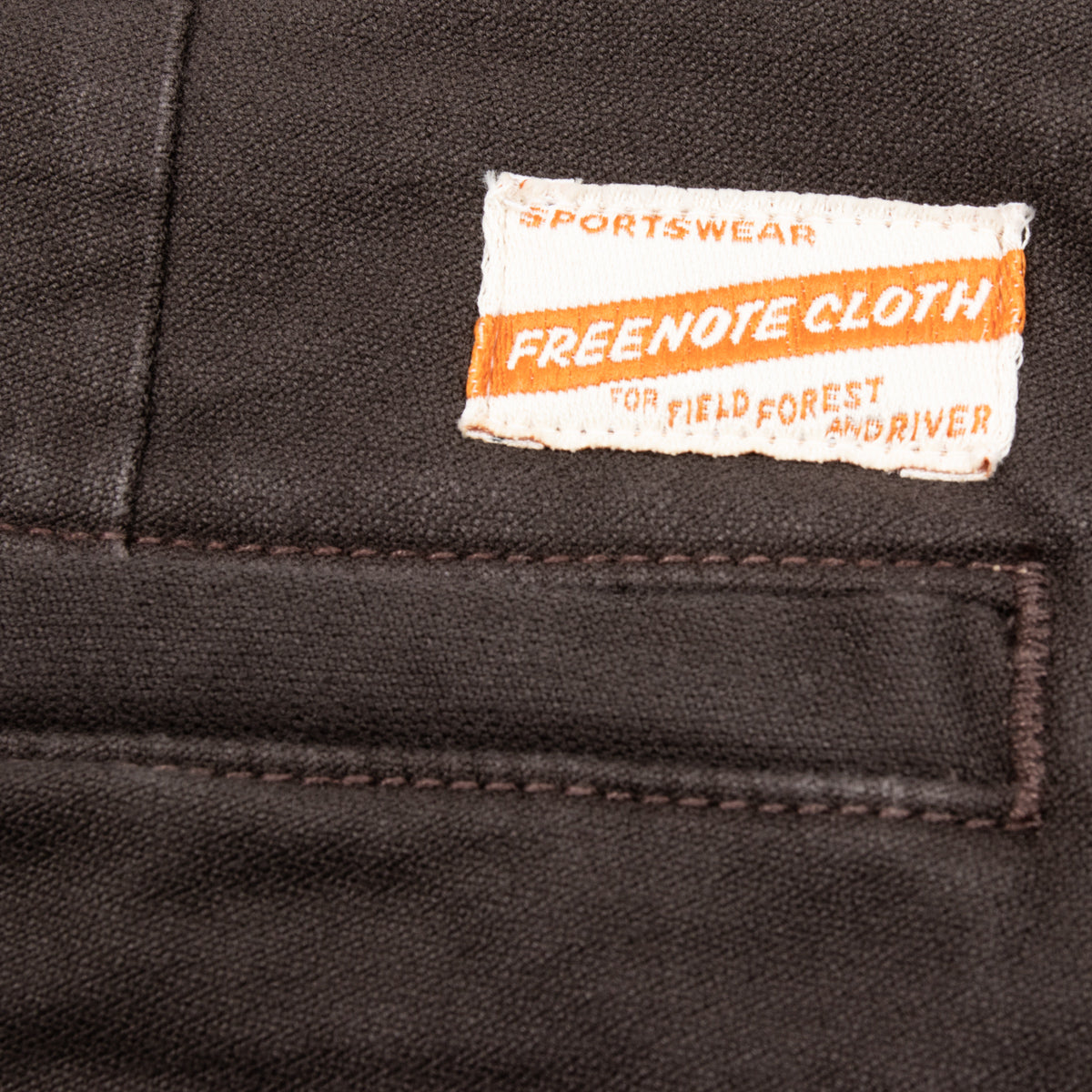 Freenote Deck Pant - Bark - Standard & Strange