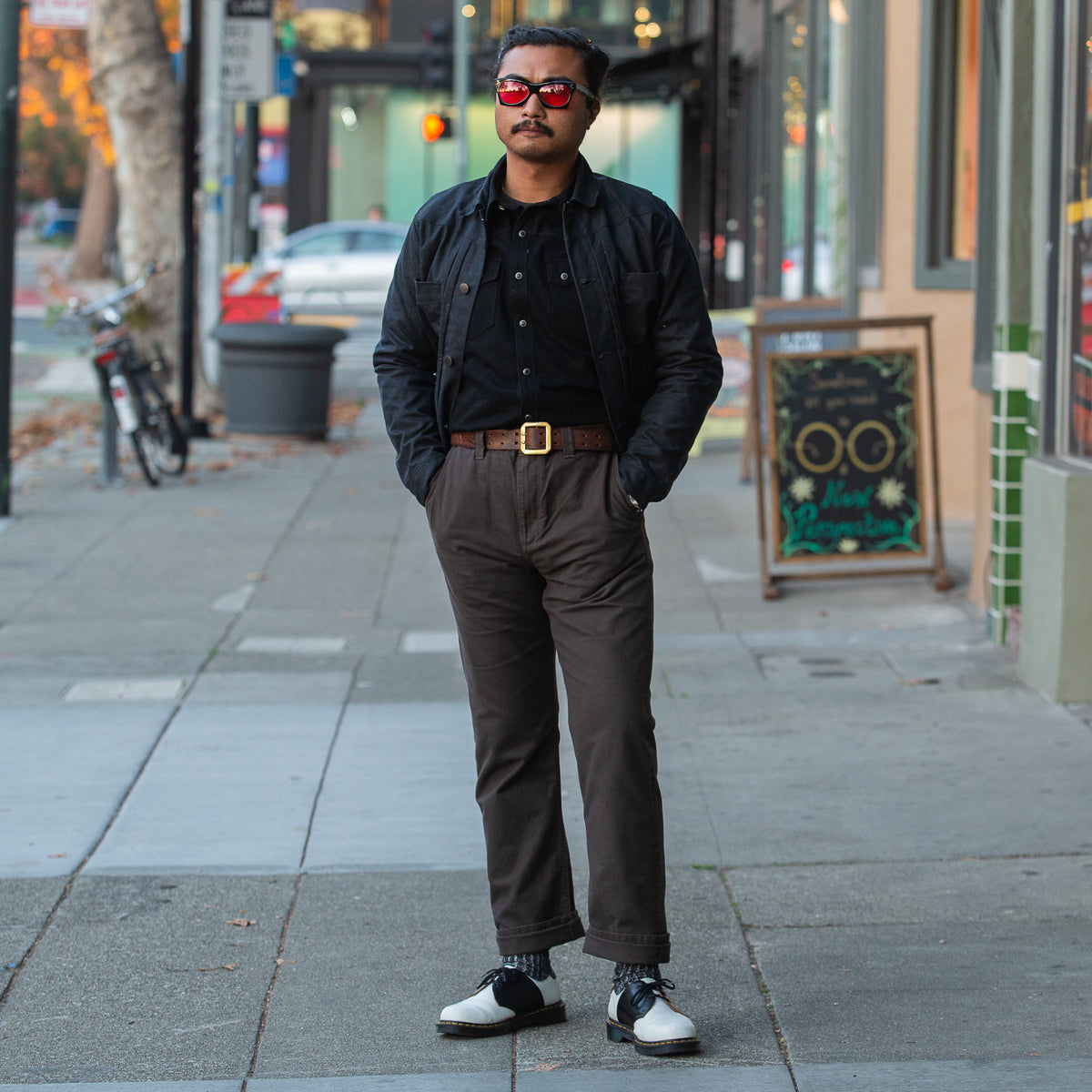 Freenote RJ-1 Jacket - Black Waxed Canvas - Standard & Strange