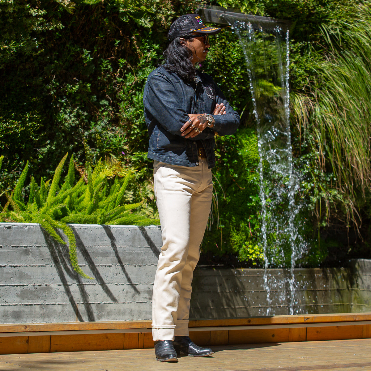 Freenote Wilkes Western - 14oz Natural Denim - Standard & Strange