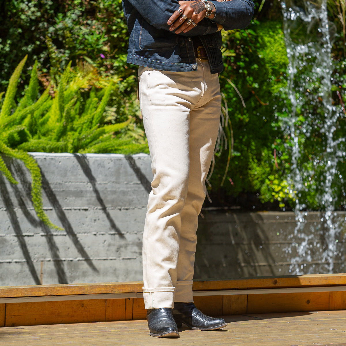 Freenote Wilkes Western - 14oz Natural Denim - Standard & Strange