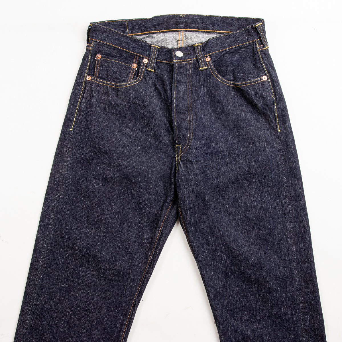 Fullcount 1101W - Regular Fit Tapered Leg - One Wash Denim - Standard & Strange