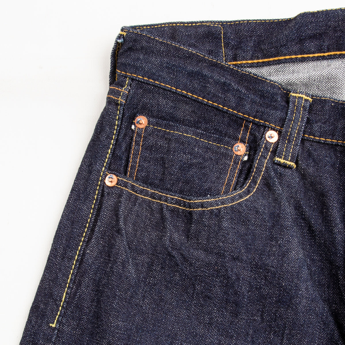 Fullcount 1101W - Regular Fit Tapered Leg - One Wash Denim - Standard & Strange