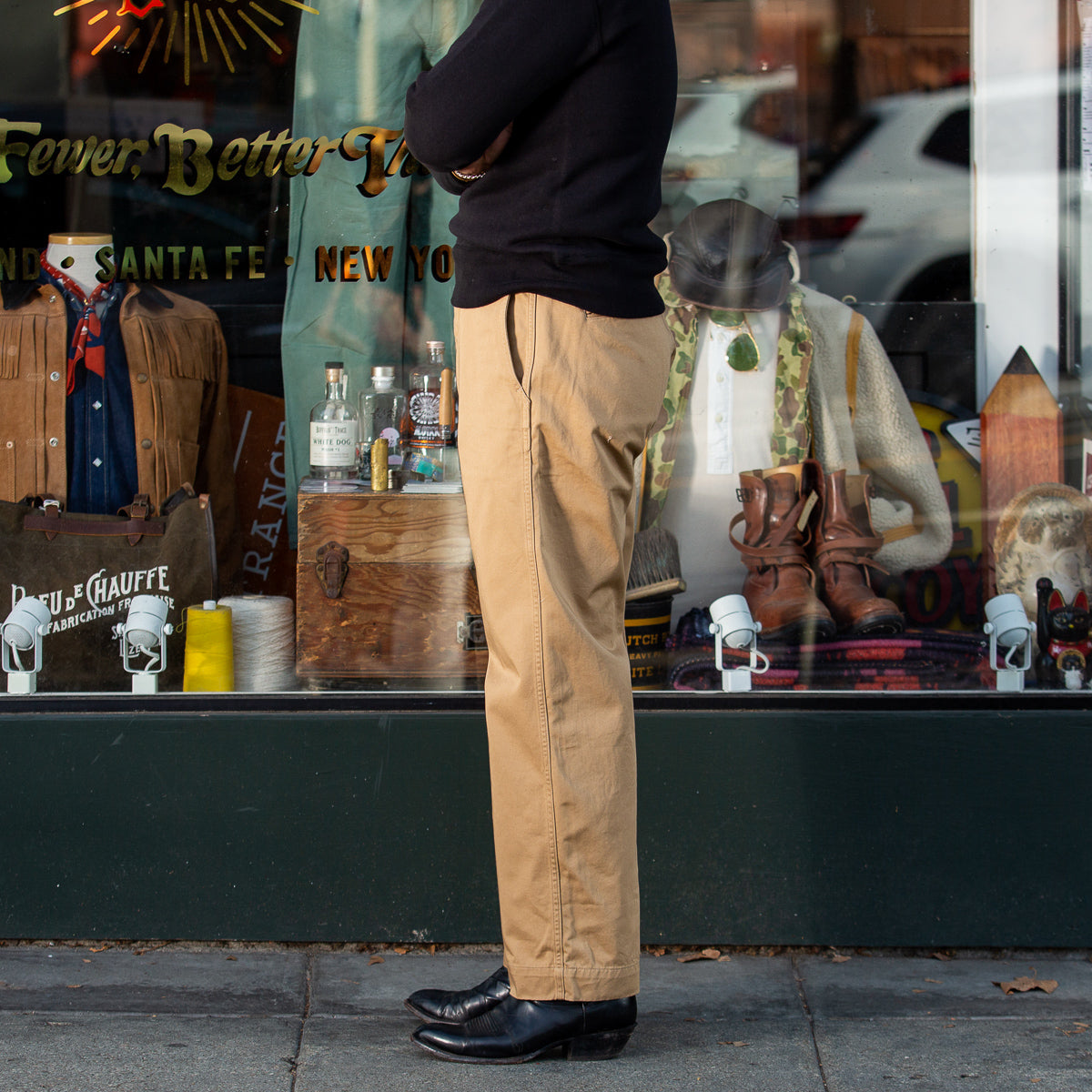 Fullcount US Army 41 Chino Khaki - Brown Beige - Standard & Strange