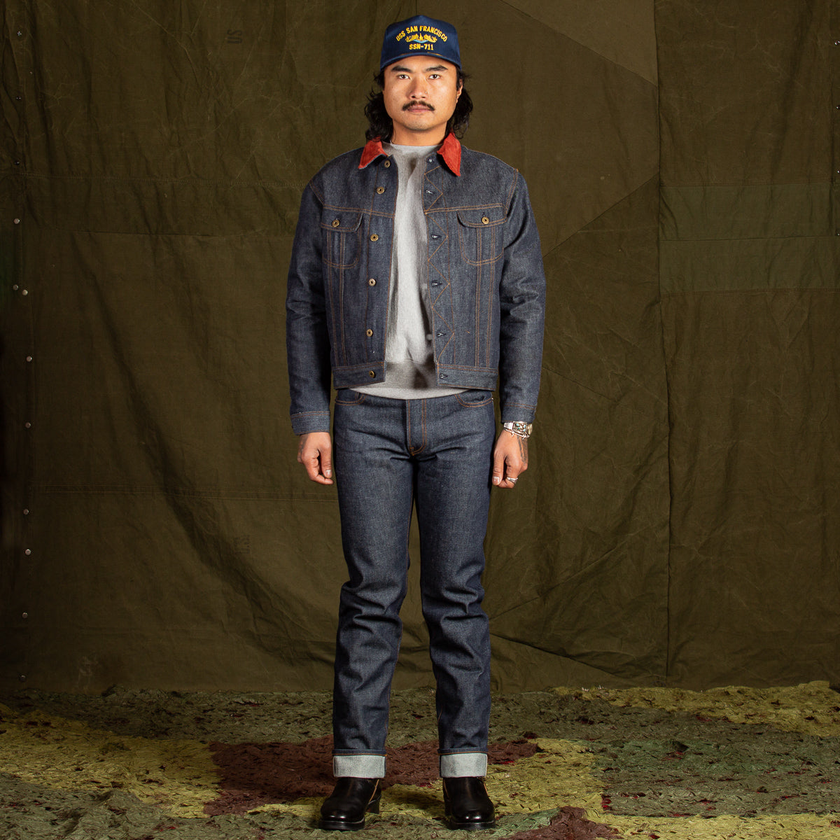 Ginew West Fork Red Jean - 14 oz Indigo - Standard & Strange