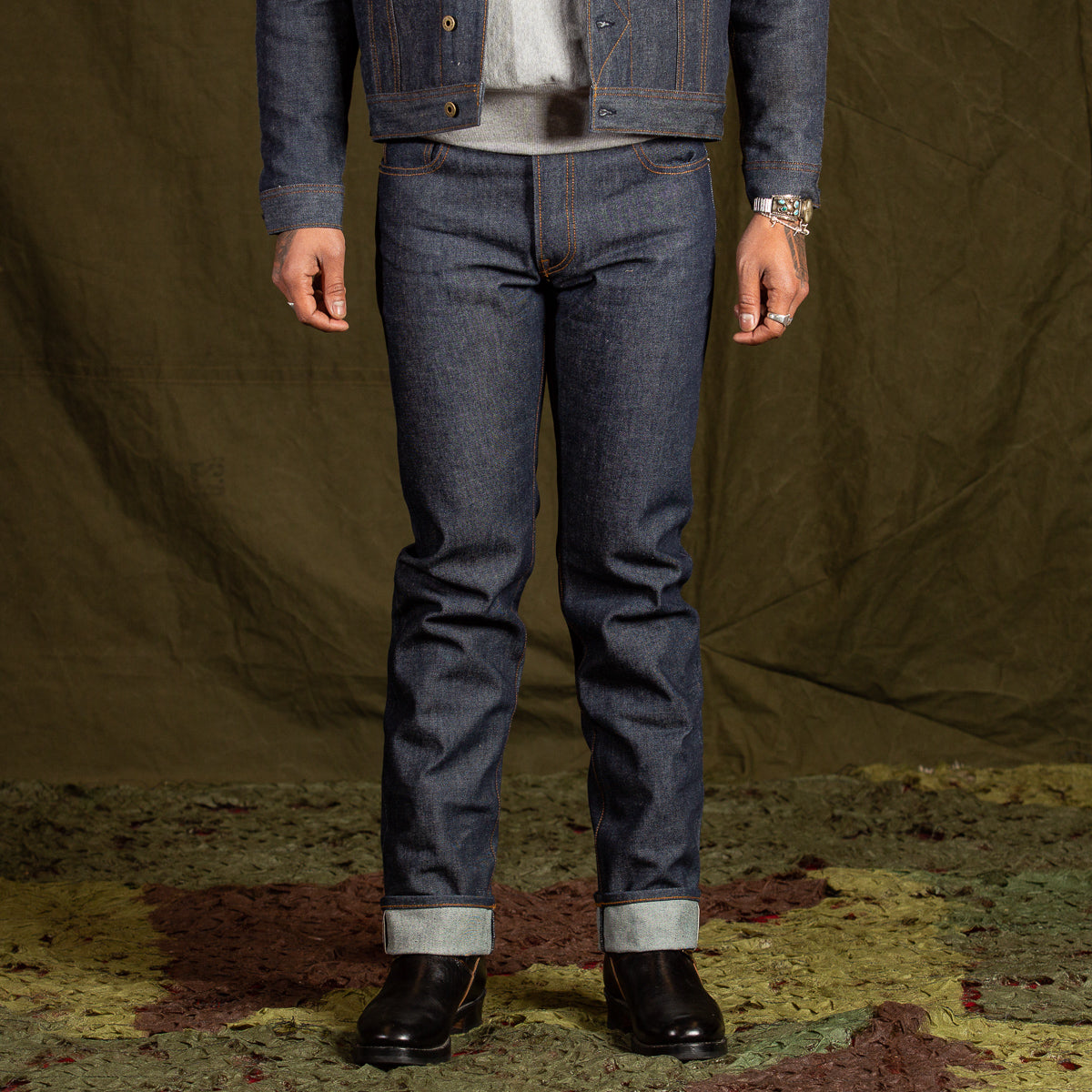 Ginew West Fork Red Jean - 14 oz Indigo - Standard & Strange