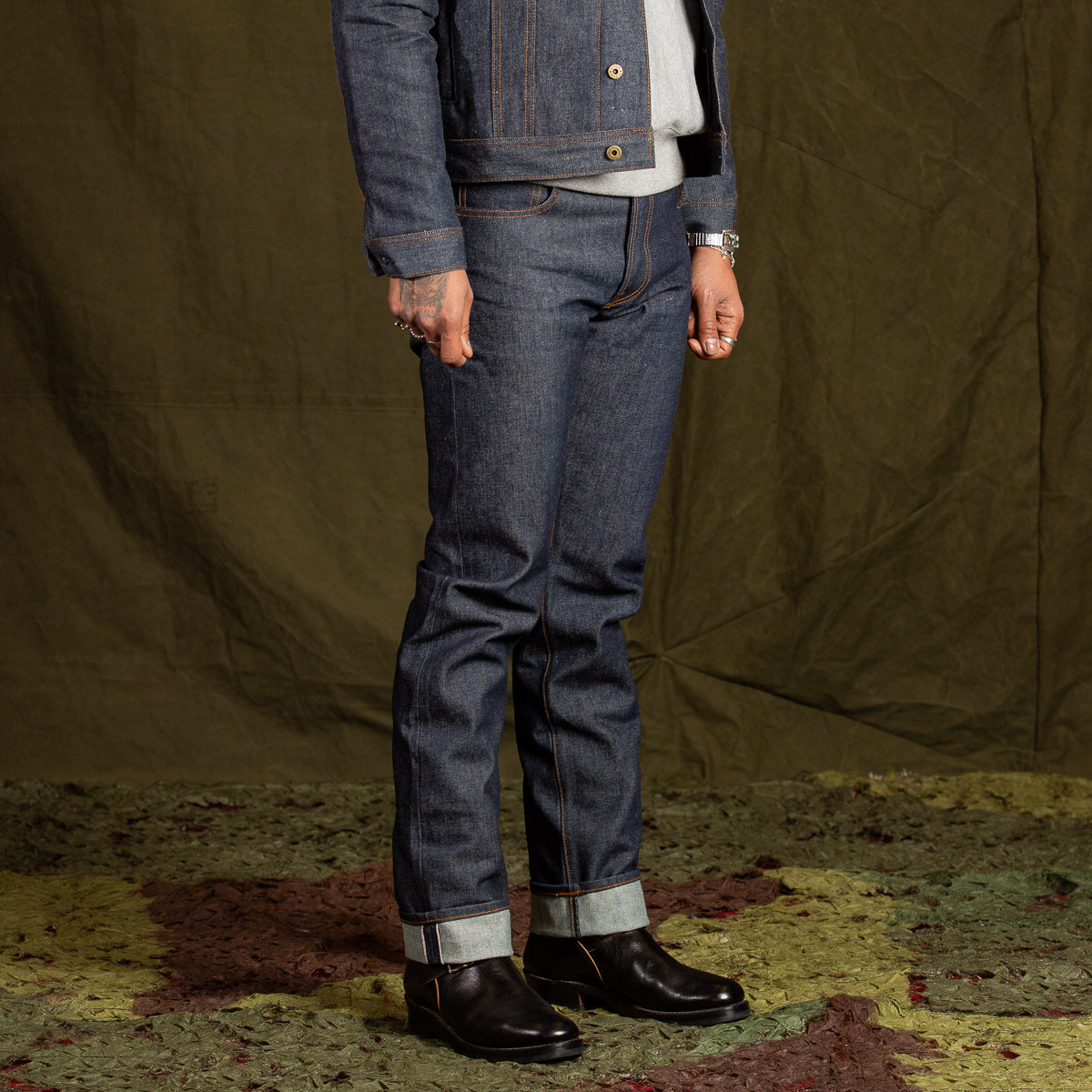 Ginew West Fork Red Jean - 14 oz Indigo - Standard & Strange