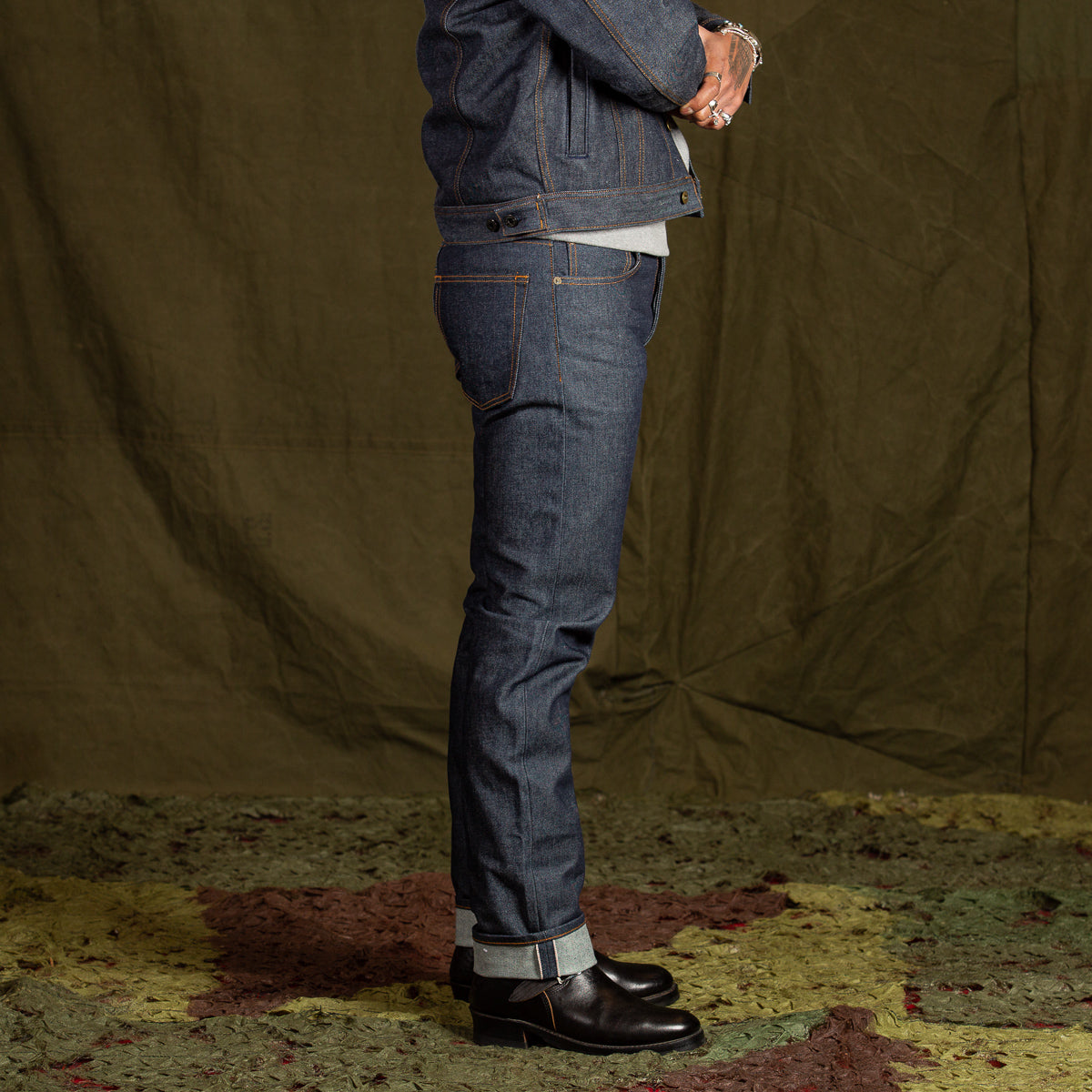 Ginew West Fork Red Jean - 14 oz Indigo - Standard & Strange