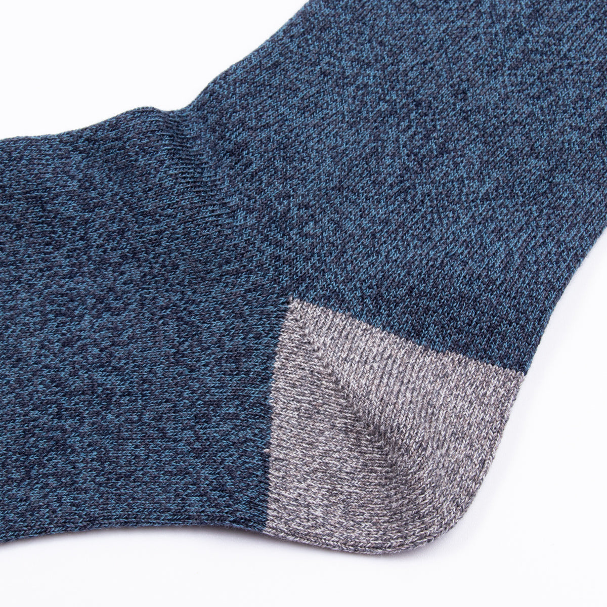 John Lofgren Two Pack Socks - Camo Blue x Grained Navy Gray - Standard & Strange