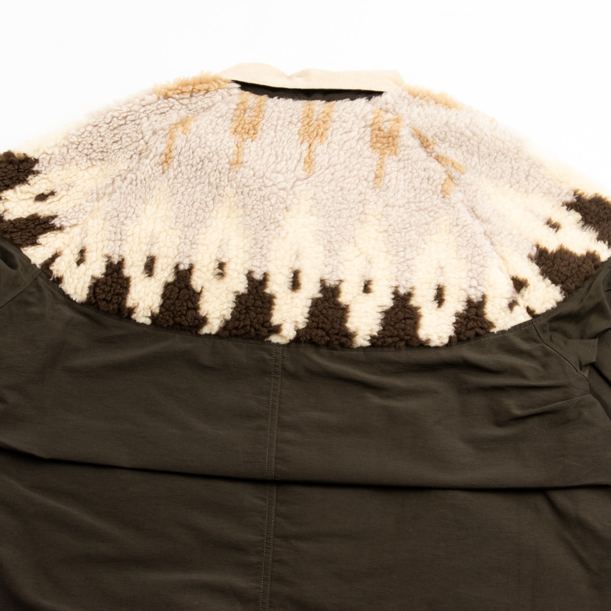 Kapital 60/40 Cloth x BOA Fleece NORDIC Anorak - Brown - Standard & Strange