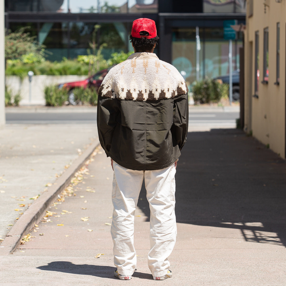 Kapital 60/40 Cloth x BOA Fleece NORDIC Anorak - Brown - Standard & Strange