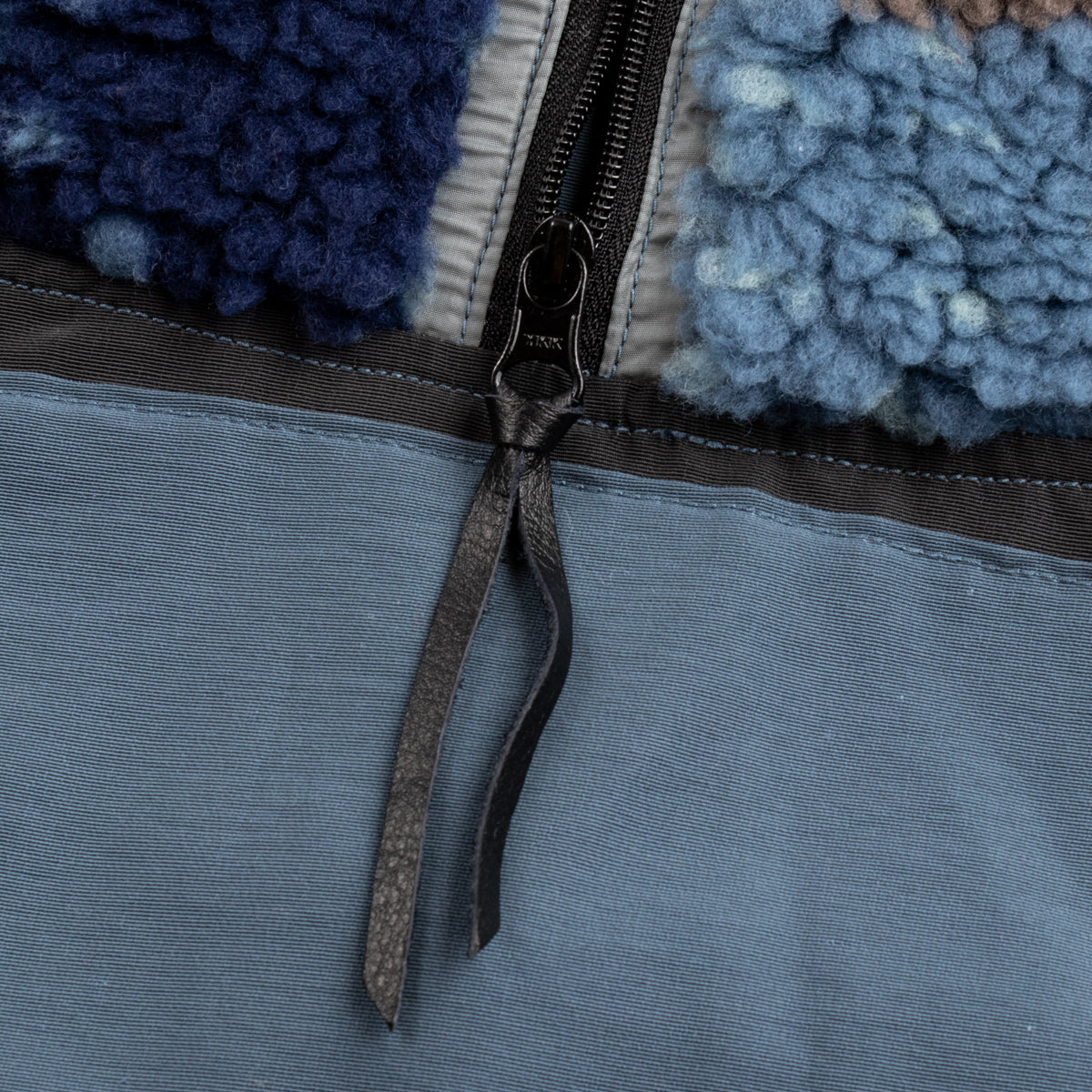 Kapital 60/40 Cloth x TUGIHAGI Fleece HUTTE Anorak - Navy - Standard & Strange