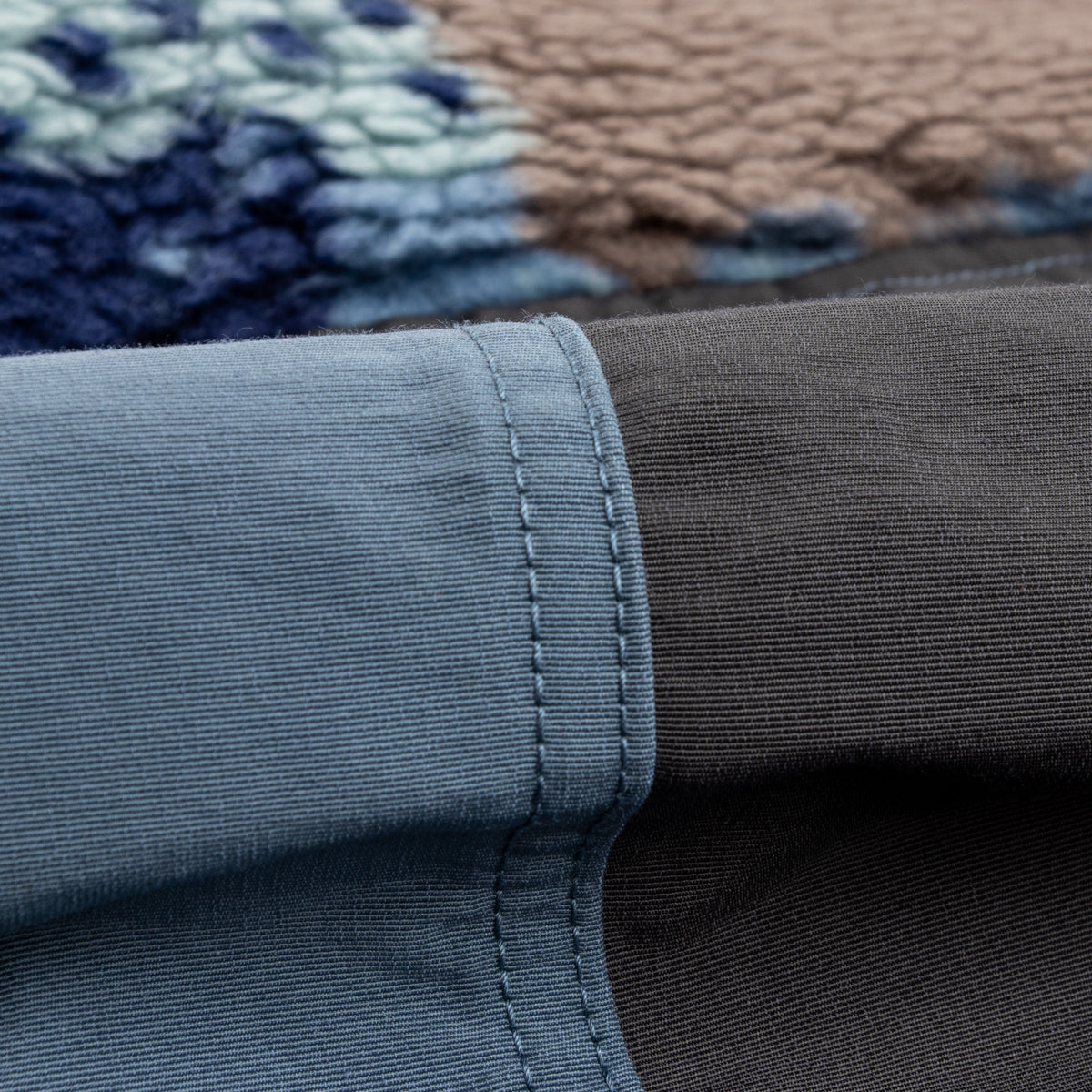 Kapital 60/40 Cloth x TUGIHAGI Fleece HUTTE Anorak - Navy - Standard & Strange