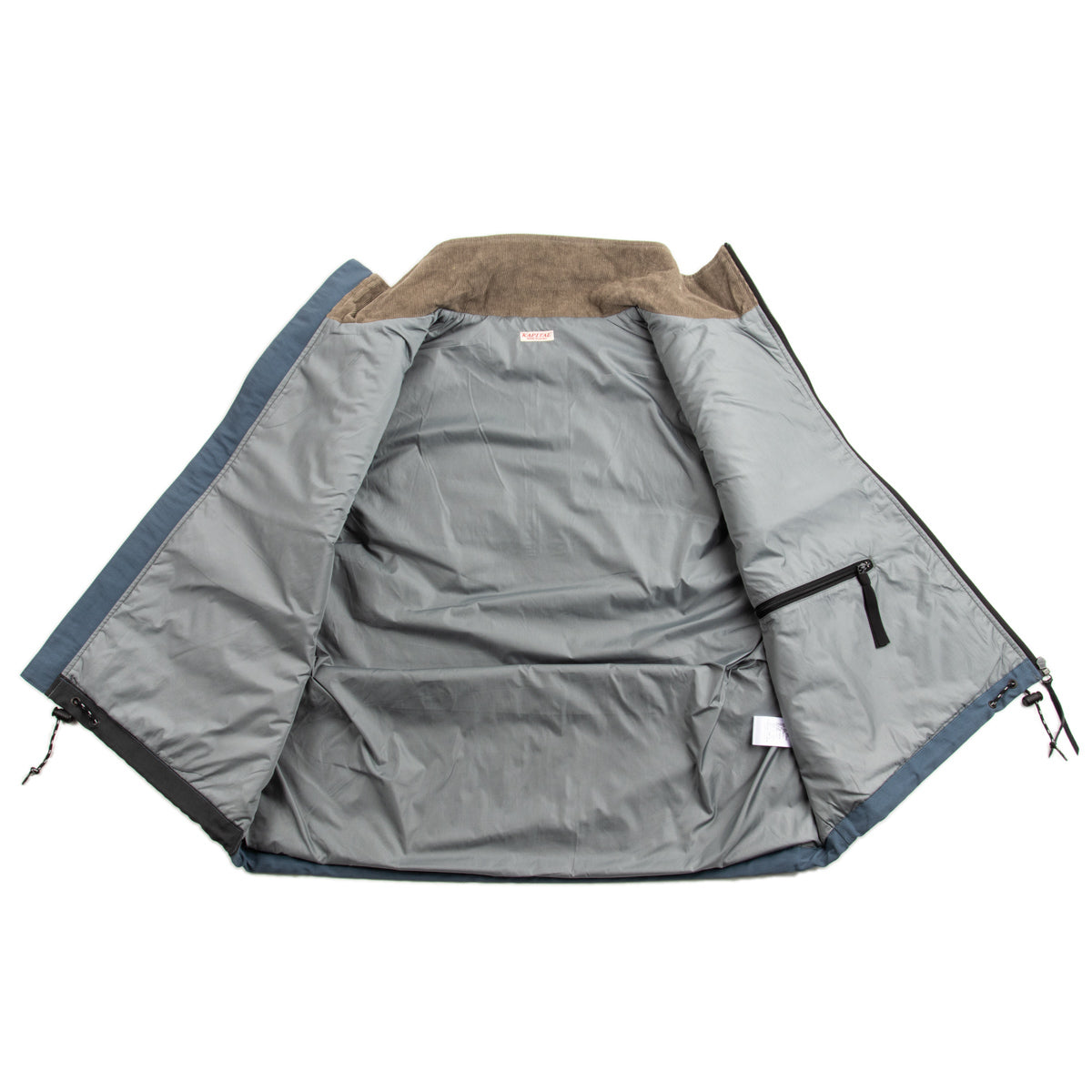 Kapital 60/40 Cloth x TUGIHAGI Fleece HUTTE Vest - Navy - Standard & Strange