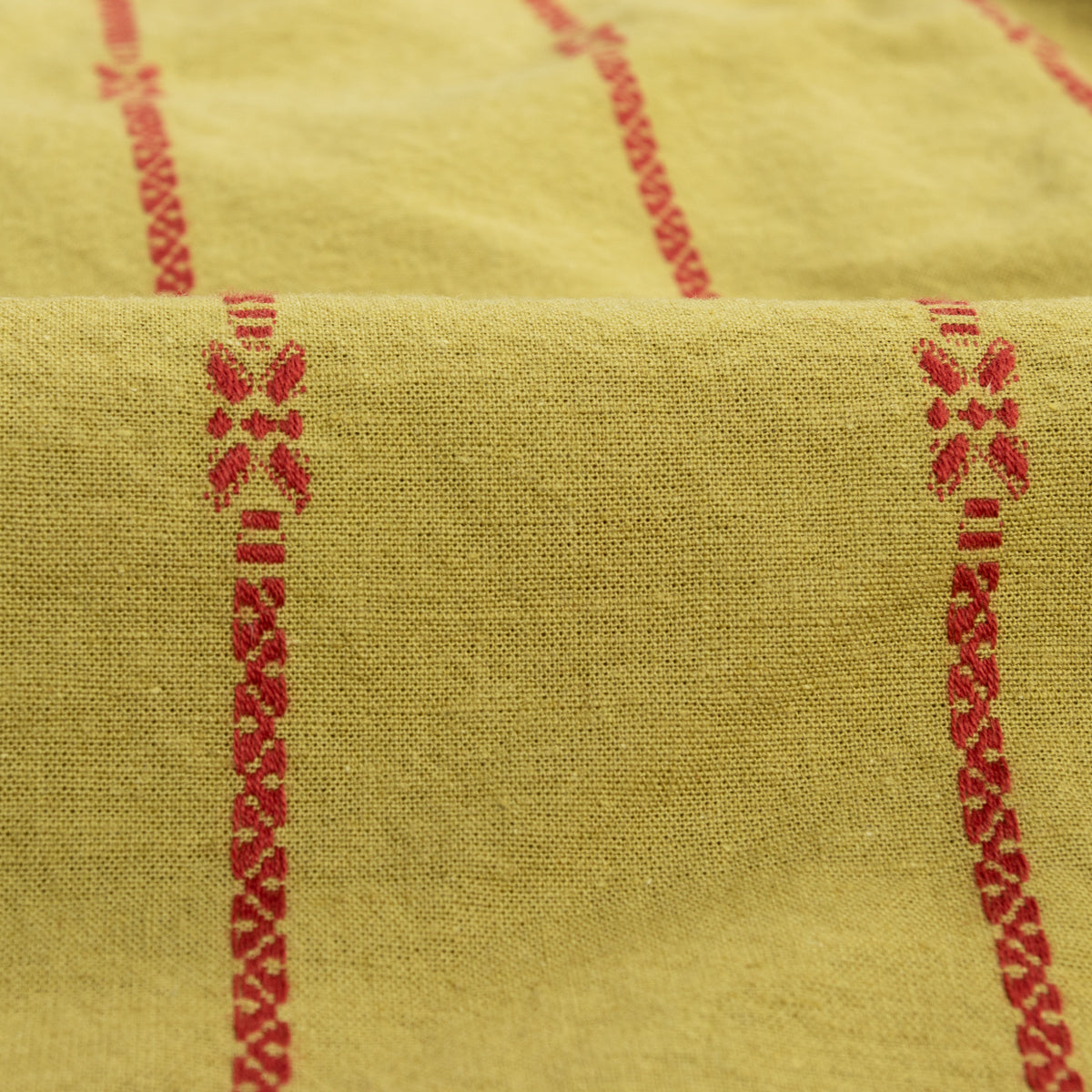 Kapital Cotton Linen SIAM Stripe EASY Shorts - Light Khaki - Standard & Strange