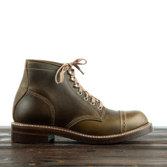 John Lofgren Combat Boots - Dark Olive CXL - Standard & Strange