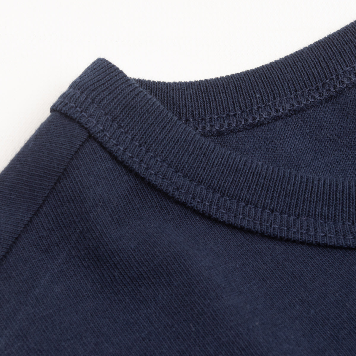 Merz b. Schwanen 1950s Lightweight Loopwheeled Tee - Ink Blue - Standard & Strange