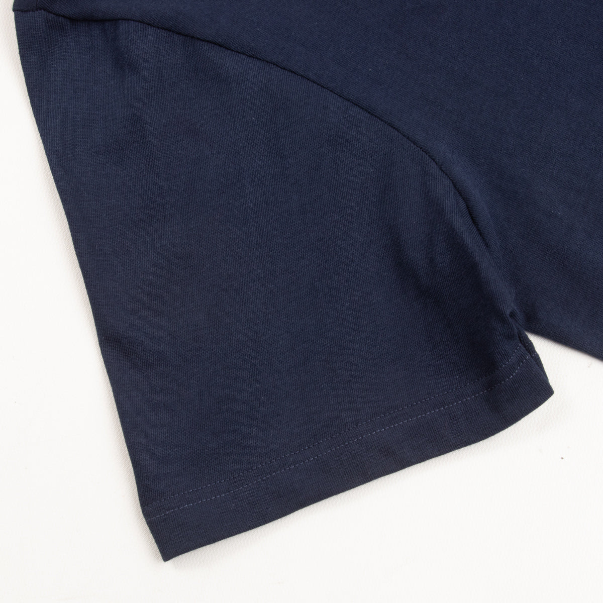 Merz b. Schwanen 1950s Lightweight Loopwheeled Tee - Ink Blue - Standard & Strange