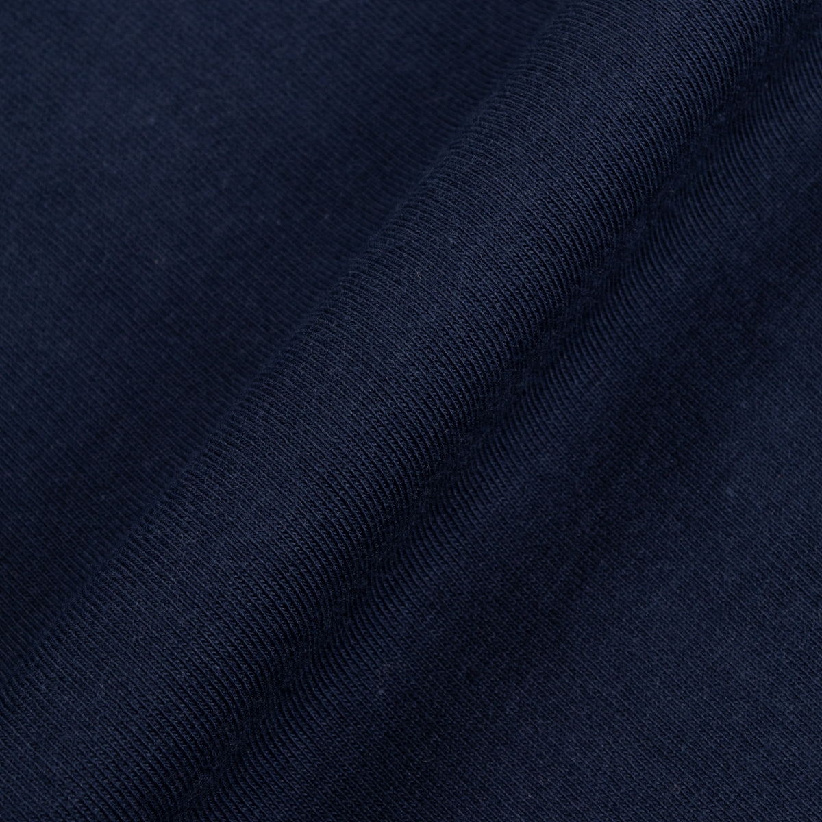 Merz b. Schwanen 1950s Lightweight Loopwheeled Tee - Ink Blue - Standard & Strange