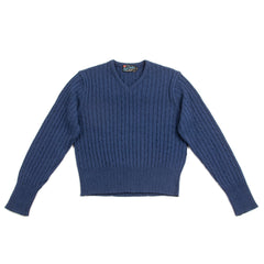 Mister Freedom Terrence Cashmere Sweater - Yale Blue - Standard & Strange