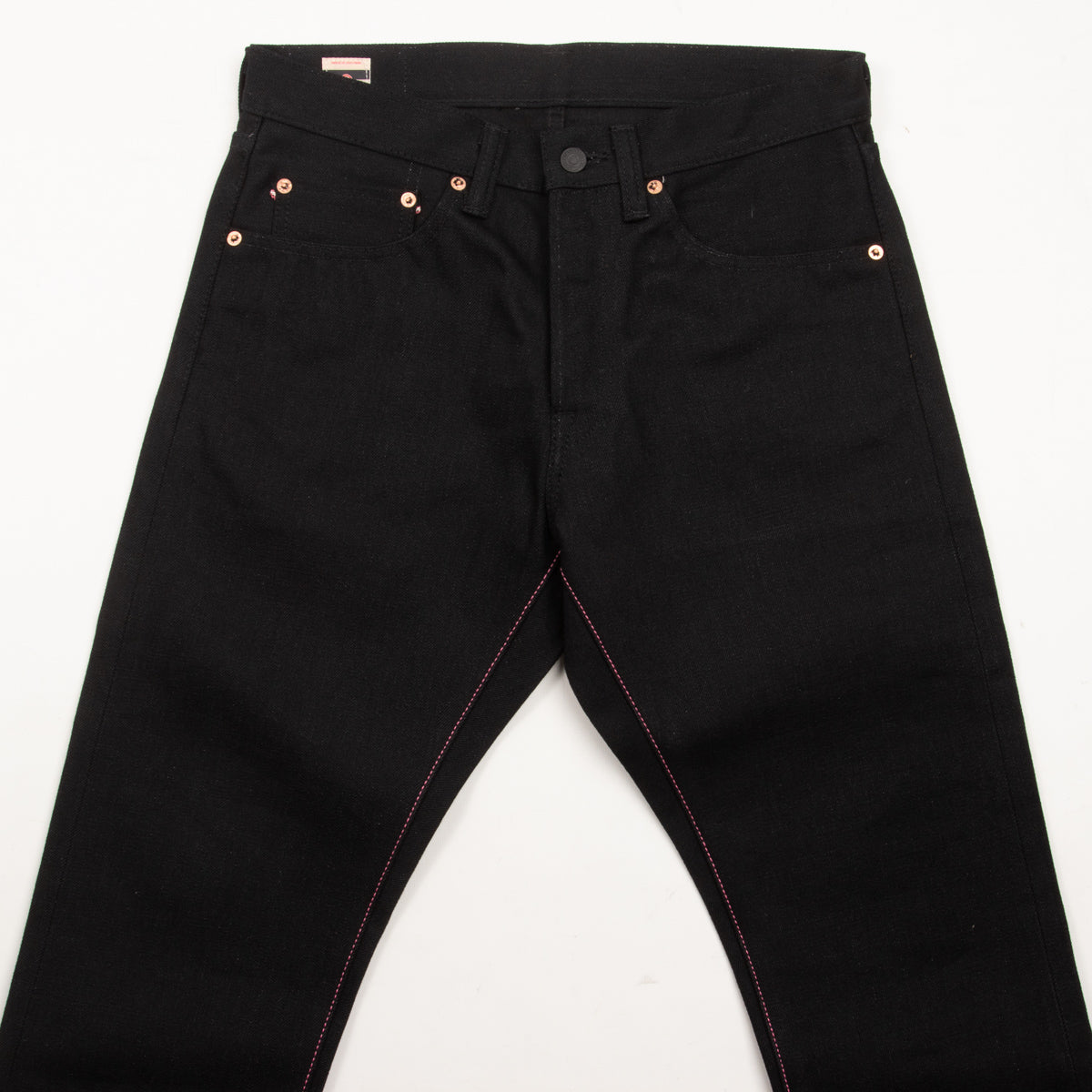 Momotaro 0405-B High Tapered Fit - 15.7oz Black/Black Selvedge - Standard & Strange